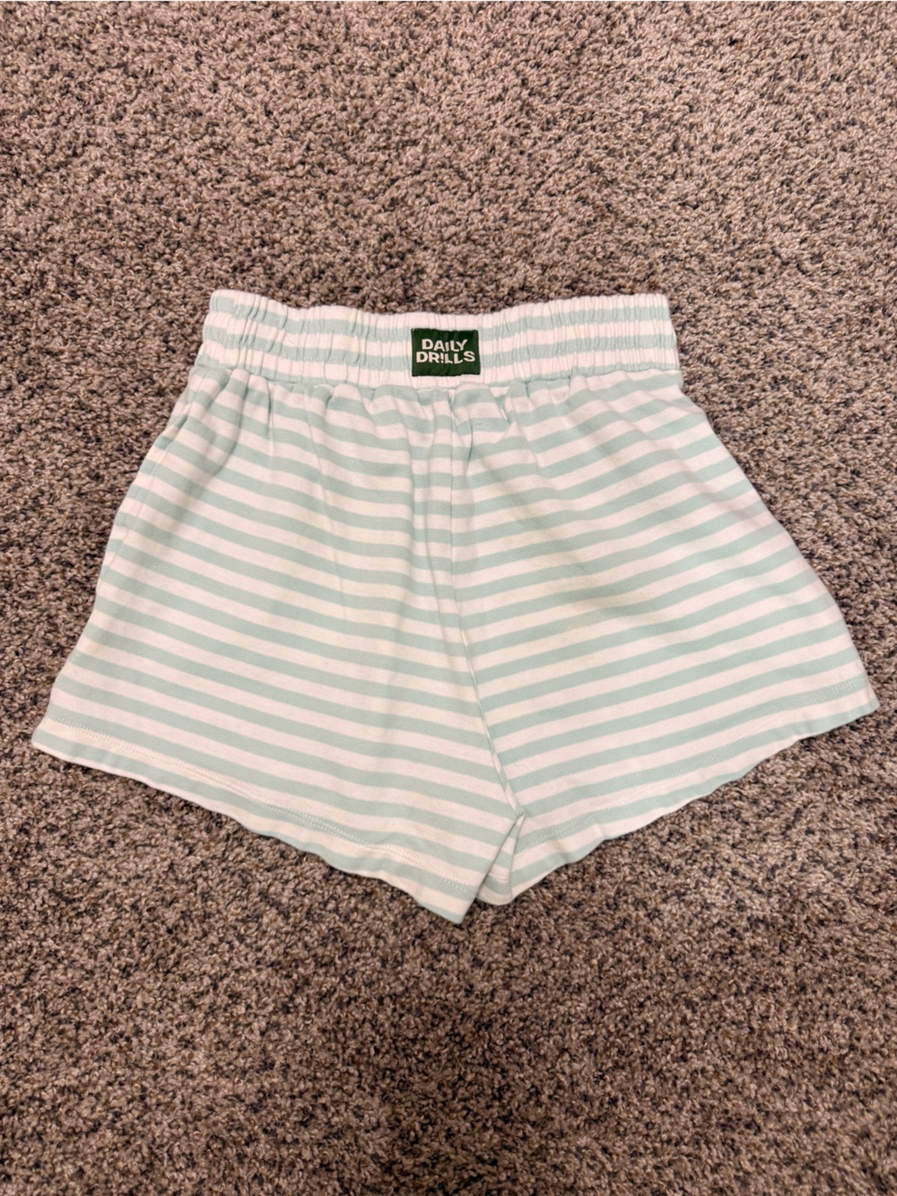 Daily Drills Ocean and White Striped Set XS/S - Picture 5 of 5